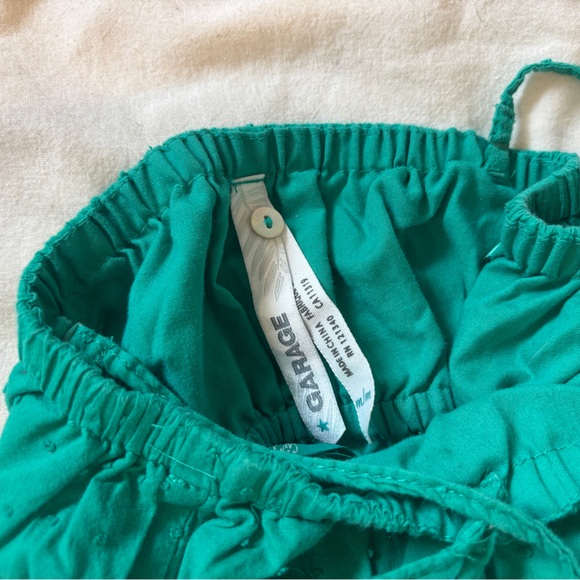 Garage 2000’s Baby doll tank top with a bow and polka dot print in blue - Picture 8 of 8